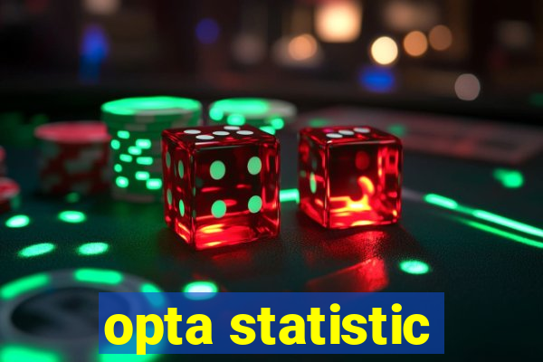 opta statistic